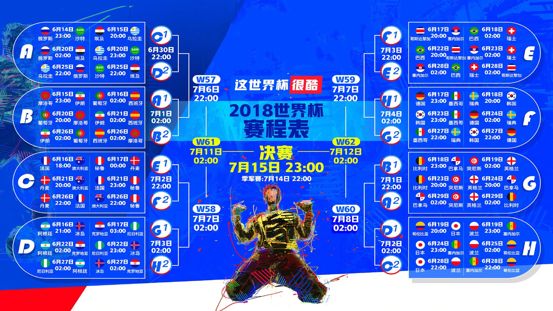 世界杯C组神剧情，哥伦比亚狂攻伊朗整场，福登补时绝杀引爆全场！